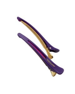 Babyliss Sectioning Clips 4pk Wild Orchid