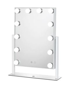 Lurella Vanity Mirror 12 Bulb Avalanche (White)