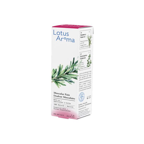 Lotus Aroma Muscular Pain Roll-On Essential Oil